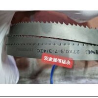 LƯỠI CƯA cắt inox, thép bản 27mm*0.9mm*3505mm