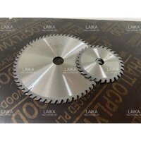 Lưỡi cưa dùng cho máy cưa bàn trượt ( lưỡi chính: 200mm x 60T x 25.4, lưỡi phụ: 110mm x 30T x 20 )