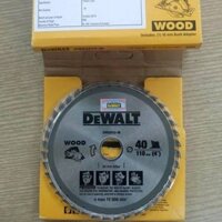 Lưỡi cưa gỗ 110mm/40 răng Dewalt DW03410