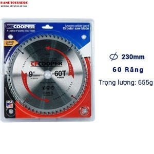 Lưỡi cưa gỗ 230mm x 60T CFCooper SW09060