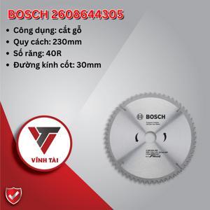 Lưỡi cưa gỗ 230x30mm T40 Bosch 2608644305