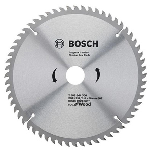 Lưỡi cưa gỗ 250x25.4mm T40 Bosch 2608644308