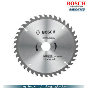 Lưỡi cưa gỗ 40 răng Bosch 2608644317 180x25.4mm