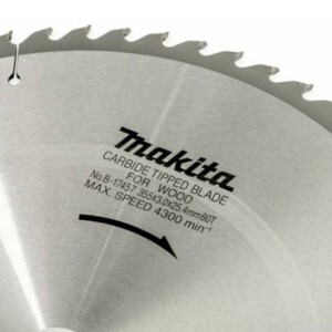 Lưỡi cưa gỗ hợp kim 60 răng Makita B-17457, 355x60Tx25.4