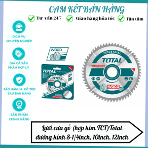 Lưỡi cưa gỗ hợp kim 60 răng Total TAC231723 254mm