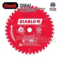 Lưỡi Cưa Gỗ Hợp Kim Diablo 165 x 16 mm x 40T Freud D0641