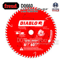 Lưỡi Cưa Gỗ Hợp Kim Diablo 165 x 16 mm x 60T Freud D0660
