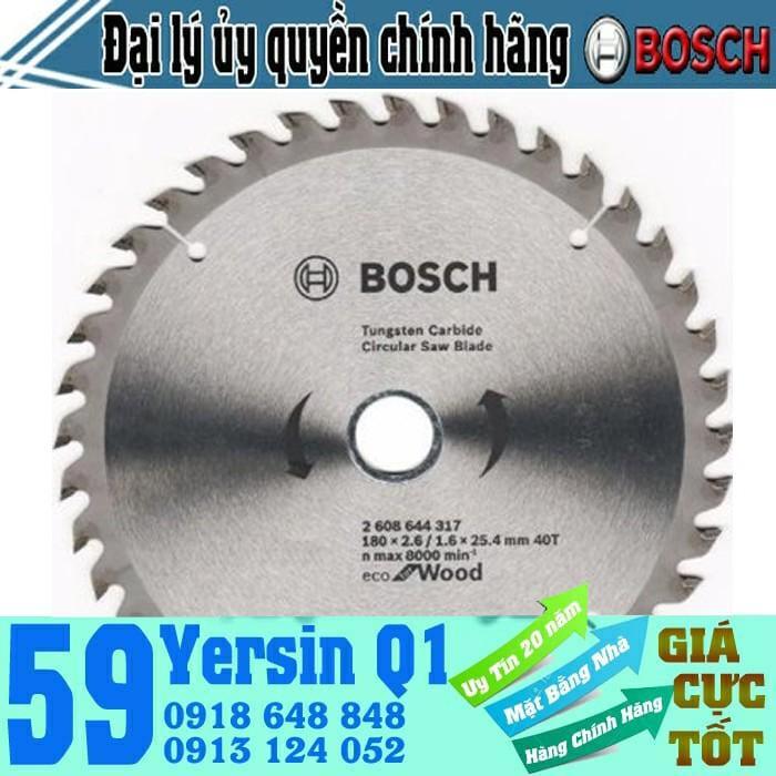 Lưỡi cưa gỗ T60 180x25.4mm Bosch 2608644318
