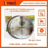 LƯỠI CƯA GỖ TCT 96 RĂNG đường kính phi  300mm KYNKO ST2