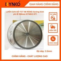 LƯỠI CƯA GỖ TCT 96 RĂNG đường kính phi  300mm KYNKO ST1