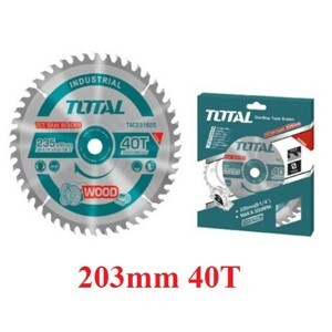 Lưỡi cưa gỗ TCT Total TAC2311145T - 230mm, 40 răng