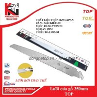 Lưỡi cưa gỗ Top chính hãng cán nhựa dài 350mm (Thép SK95 Japan,lưỡi dạng 3D sắc bén) Sản phảm bán chạy nhất hiện nay