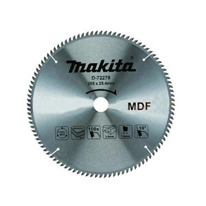 Lưỡi cưa gỗ ván ép 255x25.4x100T Makita D-72279