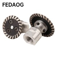 Lưỡi cưa khắc FEDAOG, Phụ kiện máy mài Đá Granite Đá cẩm thạch Brazed Blade, Đĩa mài đường kính M14 đa năng có thể tháo rời Mặt bích đường kính 40 / 50mm