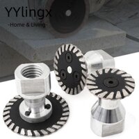 Lưỡi cưa khoang khắc YYLINGX, Phụ kiện máy mài đường kính 40 / 50mm Lưỡi hàn, Đĩa mài đá cẩm thạch M14 có thể tháo rời đa năng