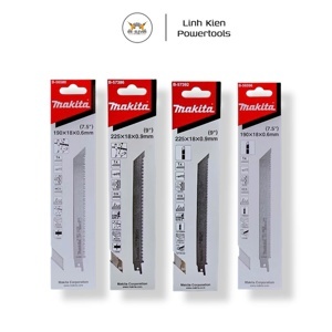 Lưỡi cưa kiếm cắt gỗ xanh 225mm Makita B-57386 (Vĩ 5 lưỡi)