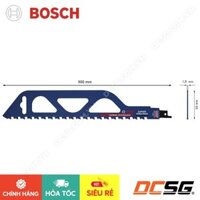 Lưỡi cưa kiếm cắt tường gạch ống, vữa bê tông EXPERT S1243HM Bosch 2608900417 | DCSG
