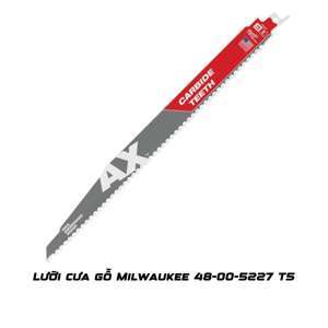 Lưỡi cưa kiếm gỗ AX Carbide T5- 300.48mm Milwaukee 48-00-5227 1 chiếc