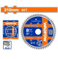 LƯỠI CƯA NHÔM TCT 210MM-60T WADFOW WTC2K01