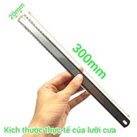 Lưỡi Cưa Sắt Hai Mặt 300mm Hàng Sịn - Lưỡi Cắt Phíp Đồng