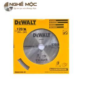 Lưỡi cưa TCT AL 255x30x120t Dewalt DWA03260-B1