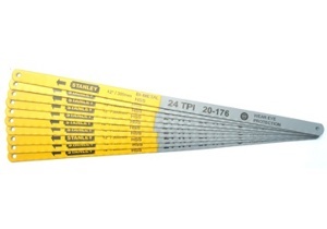 Lưỡi cưa thẳng 24Tx12"/300mm (Hộp 100 lưỡi) Stanley STHT20298-8