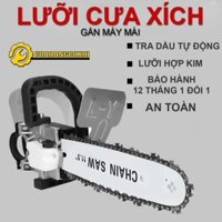 Lưỡi cưa xích gắn máy mài cầm tay - bảo hành 12 tháng