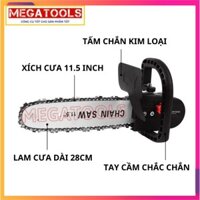 Lưỡi cưa xích gắn máy mài cầm tay tra dầu tự động bảo hành 12 tháng