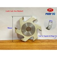 Lưỡi cuốc, phay tupi 6 cánh - 4 cánh CAO CẤP, lắp máy mài cầm tay nhiều kích thước