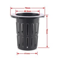Lưới Cup 48mm 50 Chiếc Aquaponics Thủy Canh Lưới Nồi Lưới Giỏ Trồng Cốc Thủy Canh NFT Soiless Phát Triển