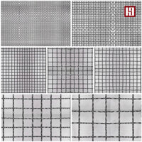 Lưới Đan Lỗ Vuông Inox 304 khổ 1m nhiều size lỗ; Lưới Chống Côn Trùng; Lưới Ô Vuông đa dụng