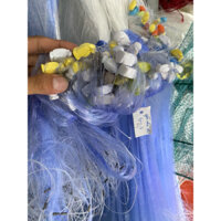 Lưới đánh bắt cá 1 màn chì nhẹ dài 90/100m, lưới đánh nổi bắt cá rô sặc phi trên ao Fishing