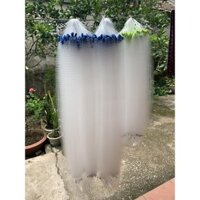 Lưới Đánh Cá 1 màn , chuyên cá Lòng Tong , tép , các loại nhỏ , dài 50m và 100m mắt lưới 1 phân 5 , cước 0.8mm