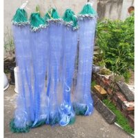 Lưới đánh cá 3 màn then 5 cao 1m dài 50m bắt cá từ 800g đến 4kg