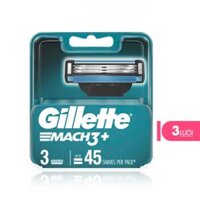 Lưỡi dao cạo râu Gillette mach 3+