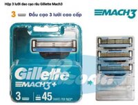 Lưỡi dao cạo râu Gillette Mach 3 ( 2 dao/hộp )