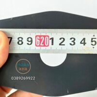 Lưỡi dao cắt cỏ hợp kim 23cm lắp máy cắt cỏ pin 2400w 10 inch