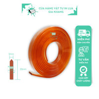 Lưỡi dao gạt mực in lụa 5x25mm lưỡi nhọn , cọ in lụa dày 5ly bản rộng 25mm in ly trà sữa in túi nilon dài 4 mét