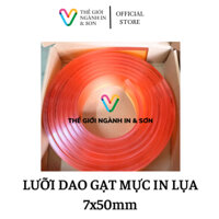 Lưỡi dao gạt mực in lụa 7x50mm lưỡi bằng hàng chất lượng cao