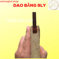 Lưỡi dao gạt mực in lụa 9x50mm lưỡi bằng, cọ in lụa dày 9ly bản rộng 50mm dài 1m/ cây