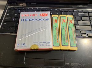 Lưỡi dao lớn UNC màu hồng