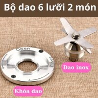 Lưỡi dao máy xay sinh tố công nghiệp giá tốt 8 cánh 12 chấu, dùng cho máy công suất 2200w, giao hàng miễn phí