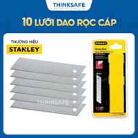 Lưỡi dao rọc cáp thẳng 11-325 (10lưỡi/hộp) chiều dài 140mm thép hợp kim cao cấp, chịu lực tốt Dao rọc giấy - THINKSAFE