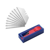 Lưỡi dao rọc giấy bằng thép SK5 kèm hộp đựng (1set = 10 cái) Workpro WP213002
