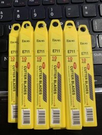 Lưỡi dao rọc giấy Eras 30 độ E711 – 9mm