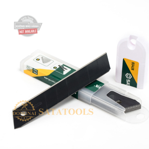 Lưỡi dao rọc giấy thép SK2 25mm Sata 93438