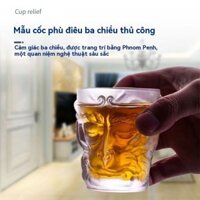 Lưới đỏ Goku Kung Fu Master Tea Cup Cao cấp trà đạo Cốc thủy tinh giá trị cao