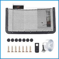 Lưới Hàng Hóa Lưới Cho Ô Tô Khung ABS Xe RV Hàng Hóa Lưới Túi Đựng Thuyền Có Móc Giá Đỡ Điện Thoại Di Động Có alonvn