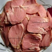 Lưỡi Heo muối xông khói.