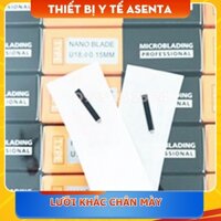 Lưỡi khắc chân mày Flexi dạng xéo C15 0.15mm, Lưỡi dao khắc Nano cao cấp